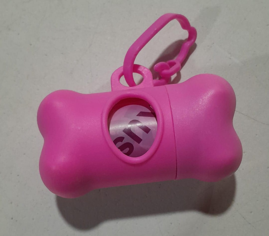 HUESO  C/BOLSA ECO FUCSIA
