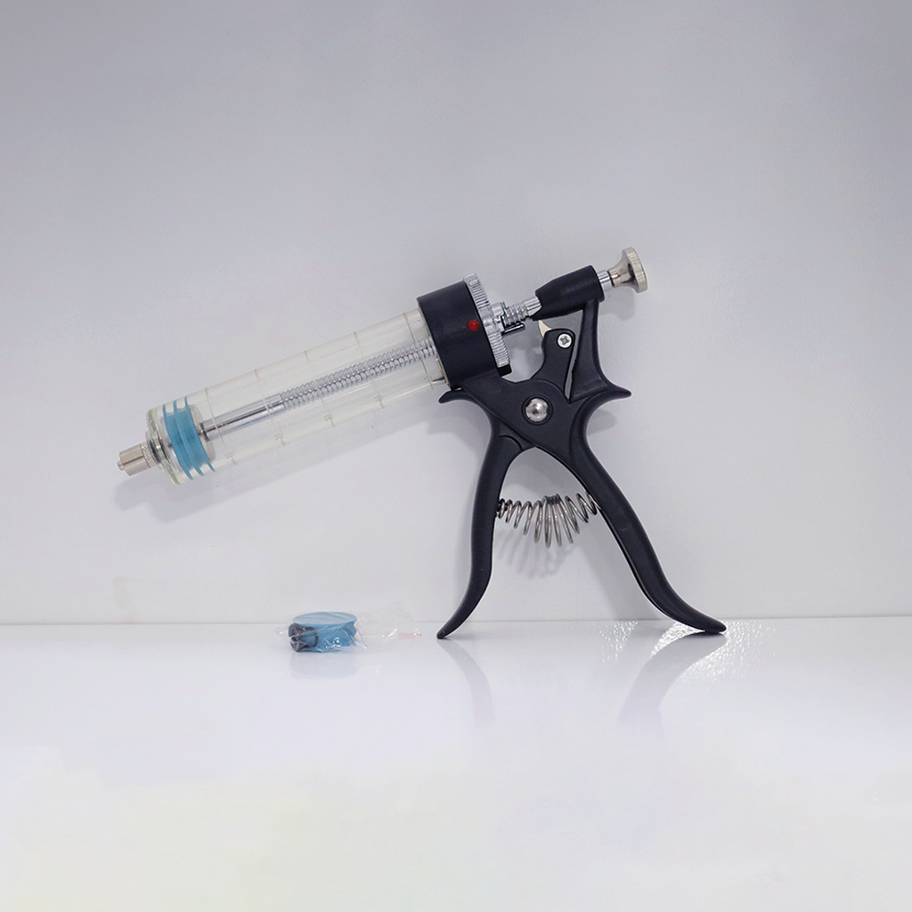 JERINGA AUTOMATICA TIPO PISTON 50ML NEGRO