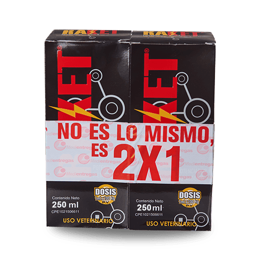 RAKET x 250ml (POTENCIADOR METABOLICO) 2x1