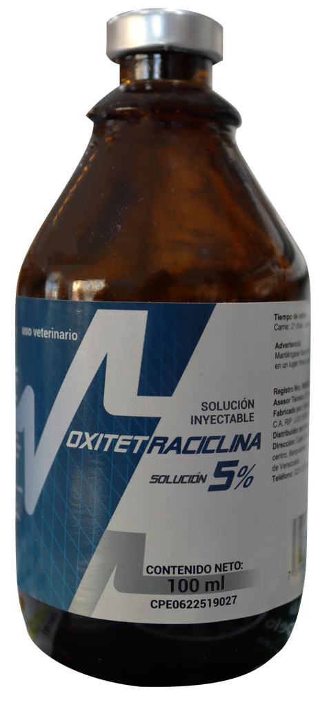 OXITETRACICLINA 5%  SOL x 100ml 