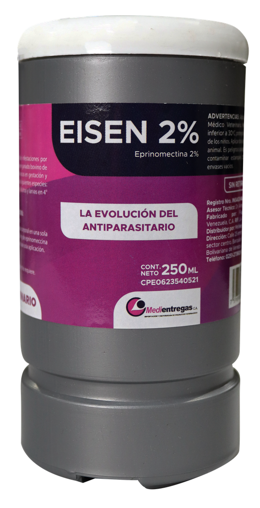 EISEN 2% x 250ml (EPRINOMECTINA 2%)
