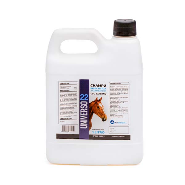 CHAMPU UNIVERSO PARASITICIDA x 1Lt