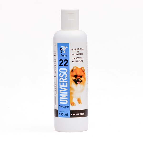 CHAMPU UNIVERSO PARASITICIDA x 240ml