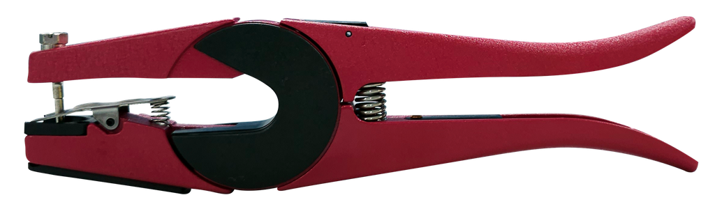 ARETEADOR METALICO COLOR ROJO