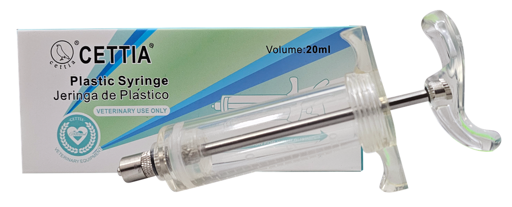 JERINGA PLASTICA S/D x 20 ML