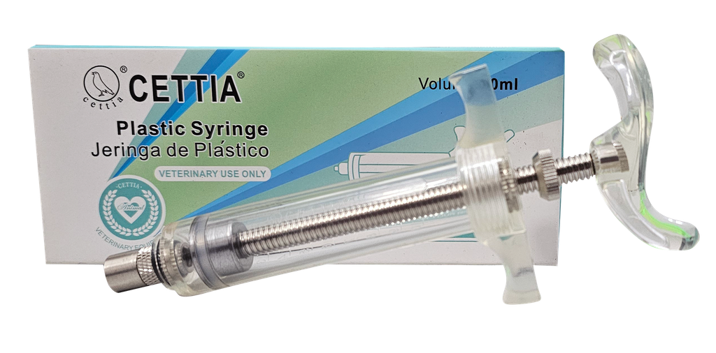 JERINGA PLASTICA/ACERO TPX C/D x 20 ML 