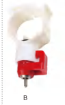 [KD625B] BEBEDERO DE TETINA PARA POLLO TIPO B