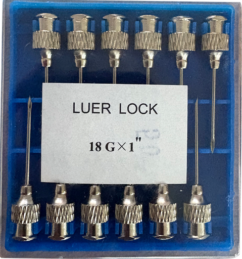 [KD405-4] AGUJA REUSABLE 18Gx 1 "