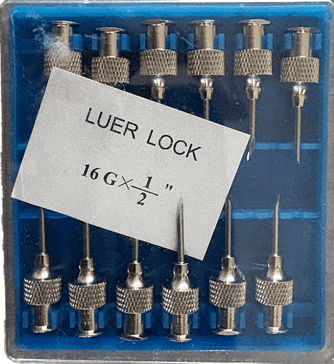 [KD405-5] AGUJA REUSABLE 16Gx 1/2"