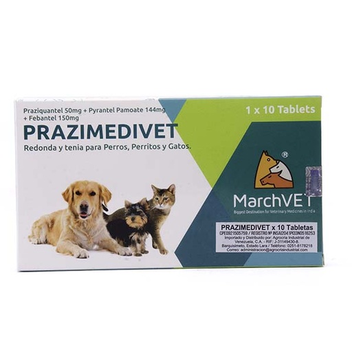 [MAR02] PRAZIMEDIVET 25 BLISTER * 2 TABLETAS