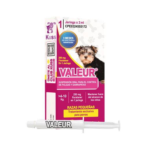 [FMV126] VALEUR JERINGAS 4Kg - 10 Kg (FLURALANER) x 2ml