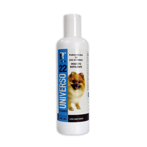 [FMV006] CHAMPU UNIVERSO PARASITICIDA x 240ml