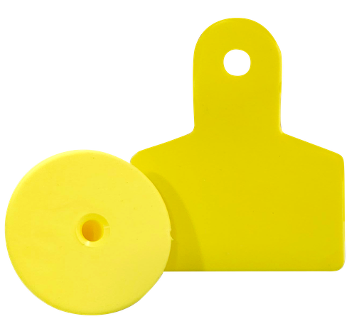 [KD502-D] ARETES GANADEROS AMARILLO PEQUEÑOS 